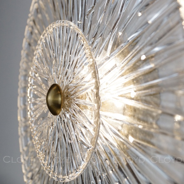 Бра Cloyd HELION-A W1 / Ø35 см - латунь (арт.20398) от интернет-магазина IDODOM.RU