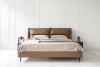 Кровать Дженис из натуральной кожи от интернет-магазина IDODOM.RU