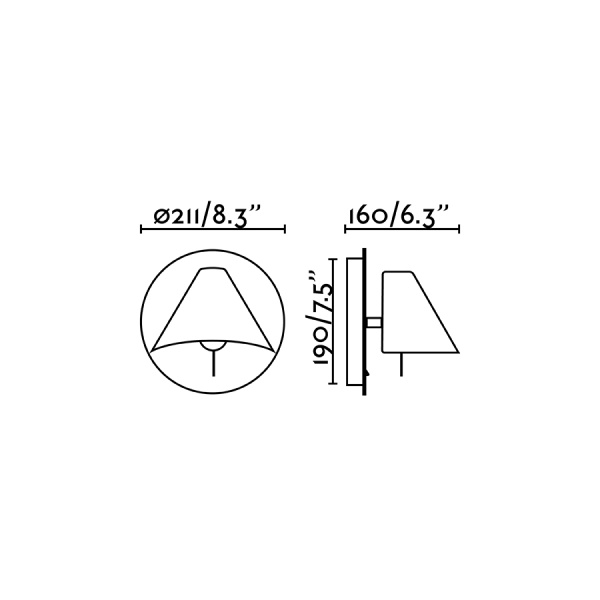 Бра для чтения Noon белое от интернет-магазина IDODOM.RU