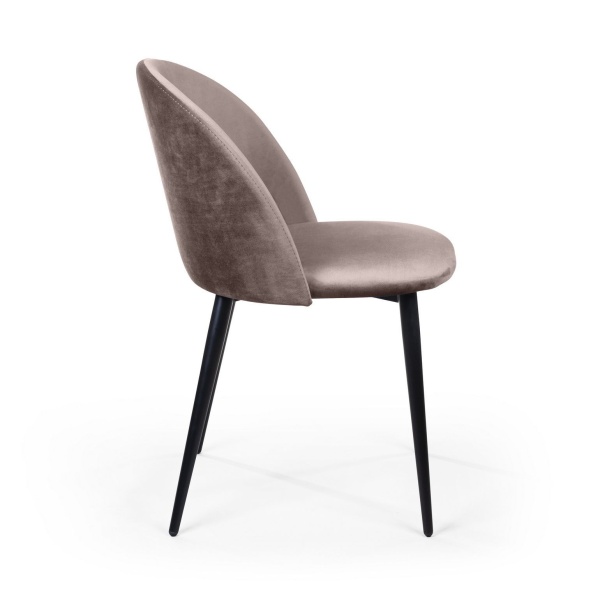 Стул Thomas, бархат пепельно-бежевый 25 от интернет-магазина IDODOM.RU