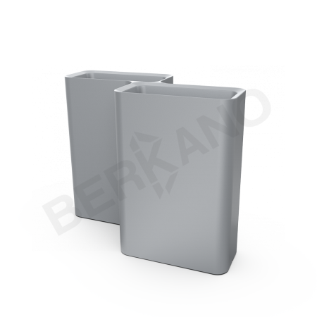 Кашпо Vittorio 80 D Concrete Gray