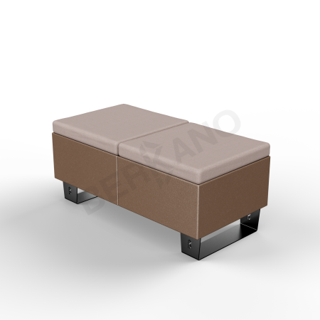Скамейка Brick 120 Brown, Cappuccino