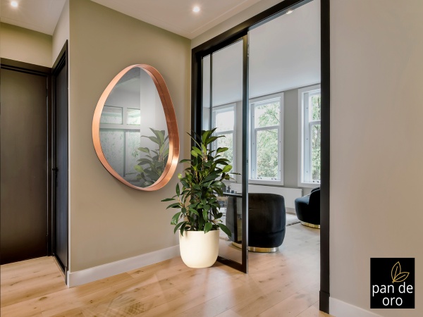 Julie Декоративное зеркало розовое золото от интернет-магазина IDODOM.RU