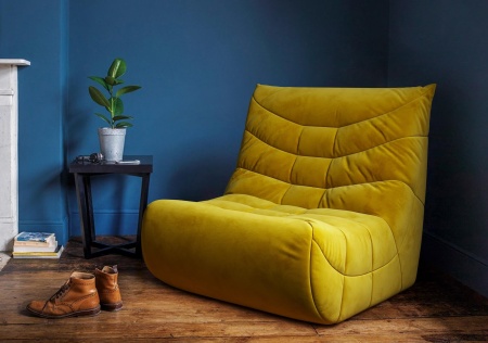 Бескаркасное кресло Смайл - Мисс микрошенилл