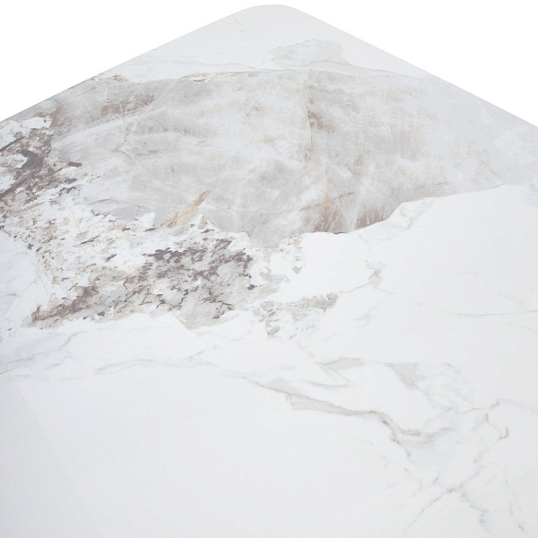 Стол обеденный Seltic (200) керамика глянцевая белая от интернет-магазина IDODOM.RU