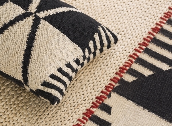 Подушка Rustic Chic Geo. Black&White 70x40 от интернет-магазина IDODOM.RU