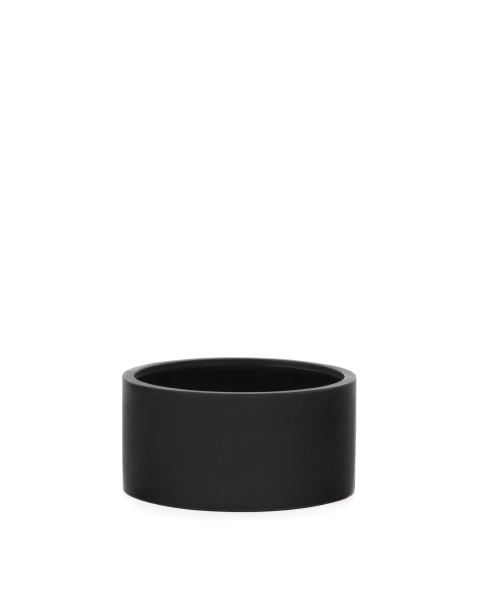 Aiguablava Кашпо из черного цемента Ø 62 см от интернет-магазина IDODOM.RU