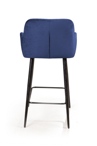 Стул полубарный Robert, бархат синий 29 от интернет-магазина IDODOM.RU