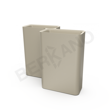 Кашпо Vittorio 80 D Bone Brown