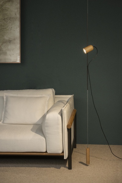 Подвесной светильник Onfa дуб/графитовый металл от интернет-магазина IDODOM.RU