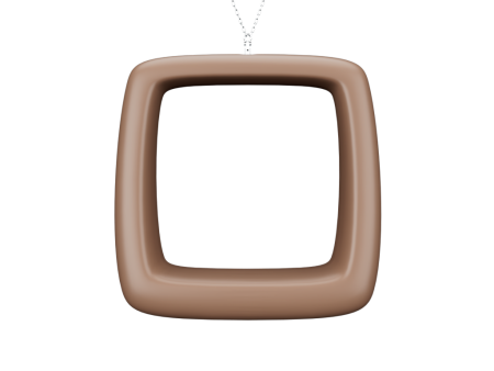 Арт-объект Moon Square Brown