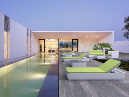 Шезлонг Grace Double Snow White от интернет-магазина IDODOM.RU