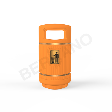Урна круглая BERKANO Orange