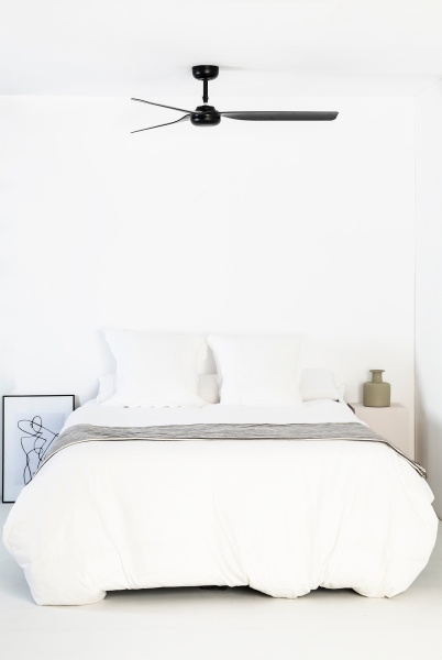 Потолочный вентилятор Punt черный от интернет-магазина IDODOM.RU