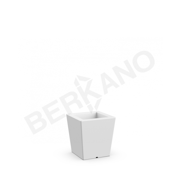 Кашпо Trapezio 42V DB Snow White