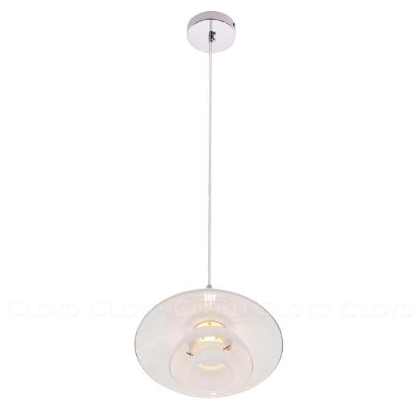 Подвесной светильник Cloyd ERLEBNIS-B P1 / Ø29 см - хром (арт.11410) от интернет-магазина IDODOM.RU