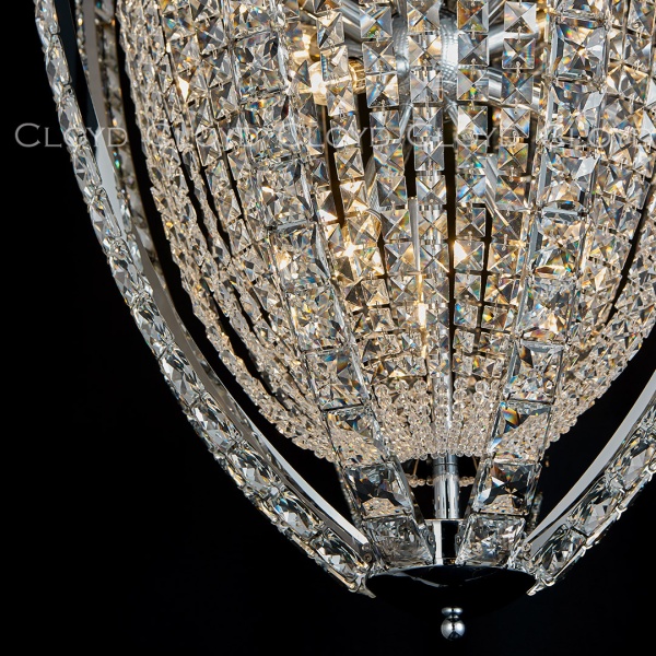 Люстра Cloyd BRABANTA C18 / Ø70 см - хром (арт.11608) от интернет-магазина IDODOM.RU