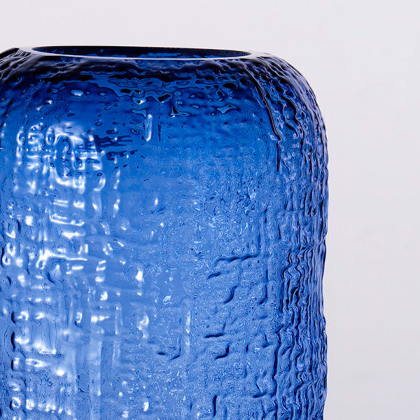Ваза Cloyd KOWO Vase / выс. 34 см - синее стекло (арт.50021) от интернет-магазина IDODOM.RU