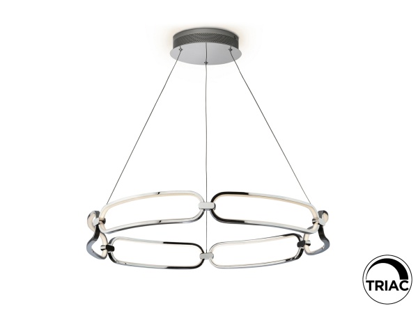 Подвесной светильник Colette Ø80 хром от интернет-магазина IDODOM.RU