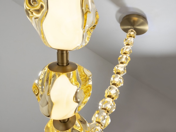 Люстра Zaria II 29L- бронзовый/золотой DIM от интернет-магазина IDODOM.RU