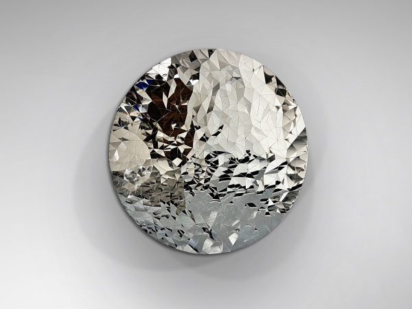 Барельеф Polyedric хромированный от интернет-магазина IDODOM.RU