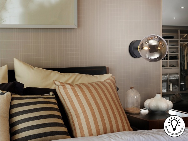 Бра Dark 1L черно-латунный от интернет-магазина IDODOM.RU