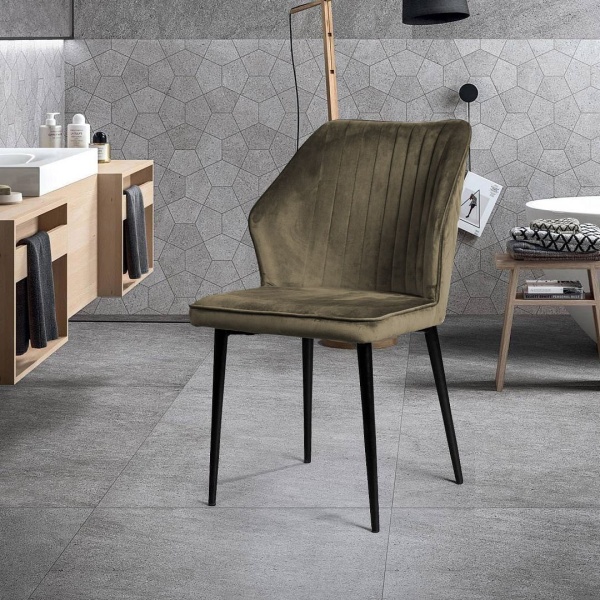 Стул Berg, бархат коричневый 12 от интернет-магазина IDODOM.RU