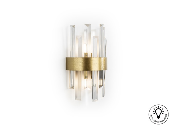 Настенный светильник Grace 2L золотой от интернет-магазина IDODOM.RU