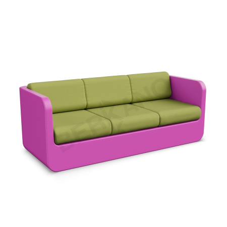 Диван Grace с подушками Royal Purple, Green