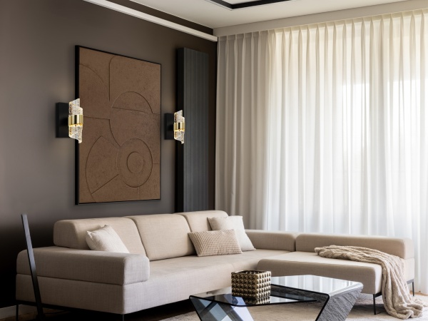 Бра Iliada 1L черно-золотое от интернет-магазина IDODOM.RU