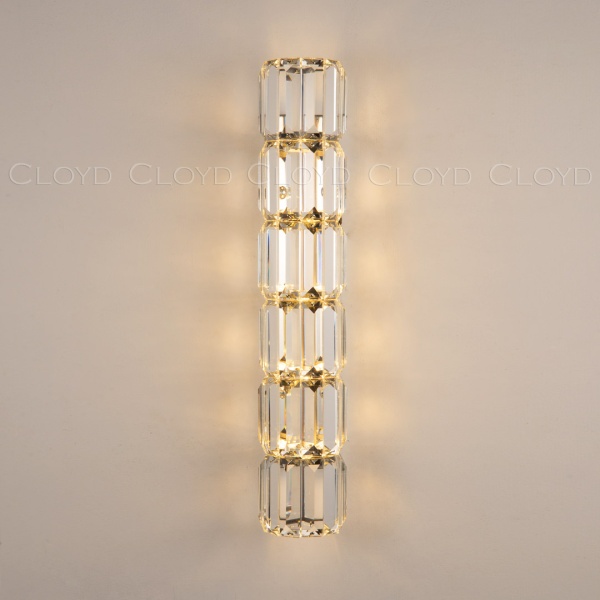 Бра Cloyd ORDINAL-F W5 / выс. 46 см - хром (арт.20296) от интернет-магазина IDODOM.RU