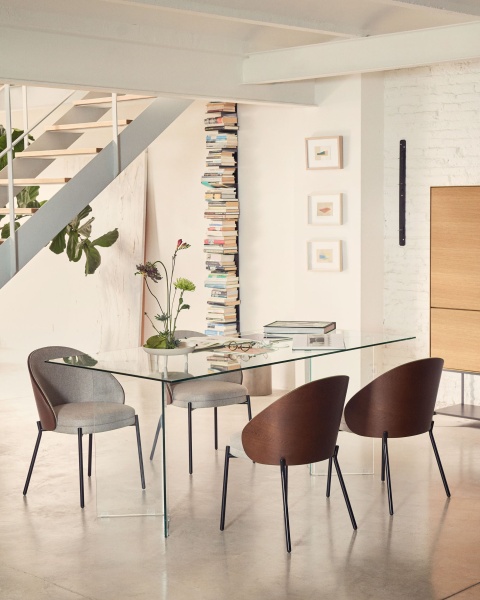 Стеклянный стол Burano от интернет-магазина IDODOM.RU