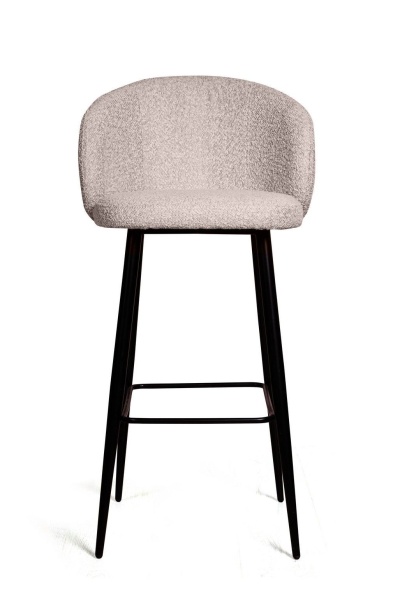 Стул полубарный Vito, букле бежевый / опора конус от интернет-магазина IDODOM.RU