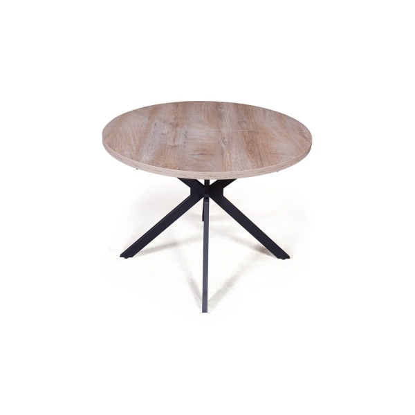 Стол круглый Vegas раздвижной (100+40) дуб эндгрейн от интернет-магазина IDODOM.RU