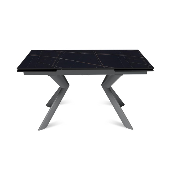 Стол раскладной Bridge (140+40+40), керамика матовая Black Gold от интернет-магазина IDODOM.RU