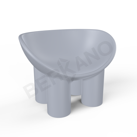 Кресло SLON Concrete Gray