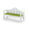 Скамейка Province Snow White, Green