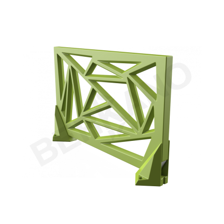 Зонирование Icelandic Fence Spring Green