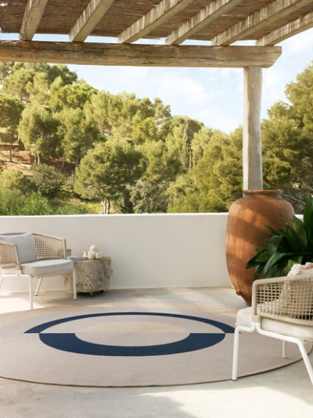 Ковер круглый Palma Rounded  Ø 250 PLR02 от интернет-магазина IDODOM.RU