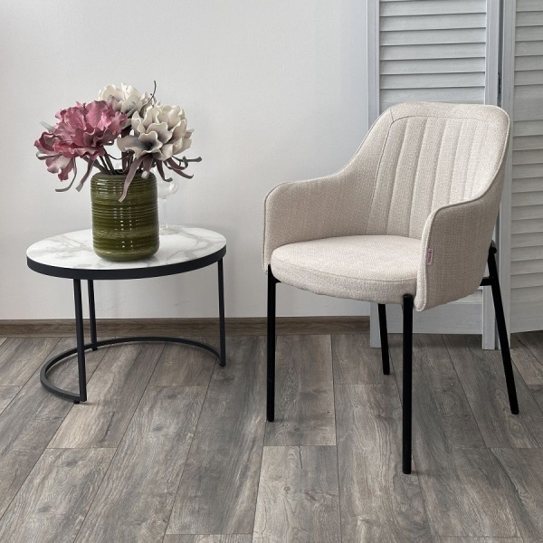 Стул Woodrow, рогожка бежевый от интернет-магазина IDODOM.RU