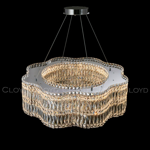 Люстра Cloyd ANTREA-B C1 / Ø50 см - хром (арт.11626) от интернет-магазина IDODOM.RU