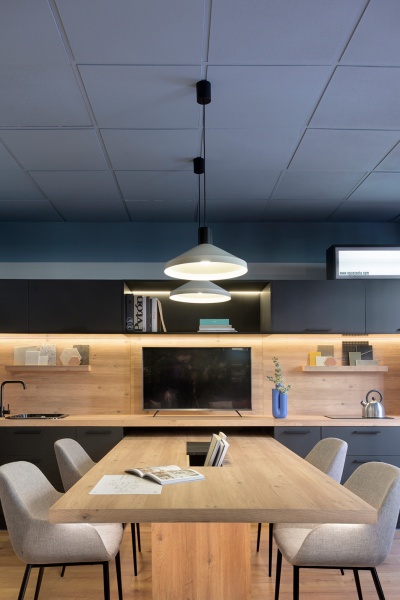 Серый подвесной светильник Kombo Ø40 от интернет-магазина IDODOM.RU