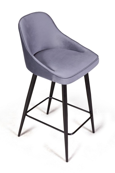 Стул полубарный Neo, бархат 3 от интернет-магазина IDODOM.RU