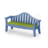 Скамейка Province Wave Blue, Green