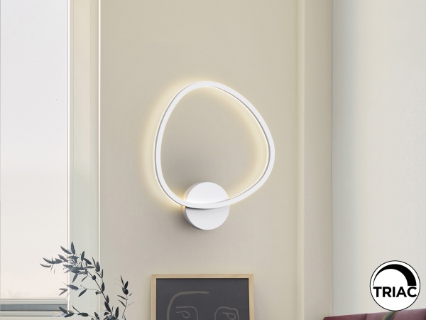 Настенный светильник Opalis белый от интернет-магазина IDODOM.RU