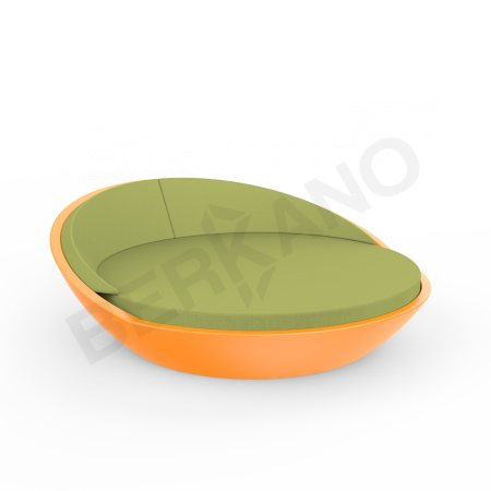 Шезлонг Riviera Orange, Green