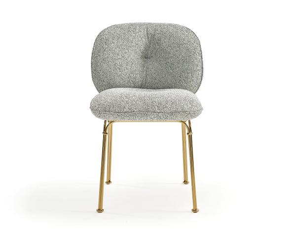 Стул Mullit на метал. ножках золотой от интернет-магазина IDODOM.RU