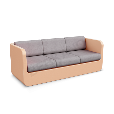 Диван Grace с подушками Terracotta, Gray