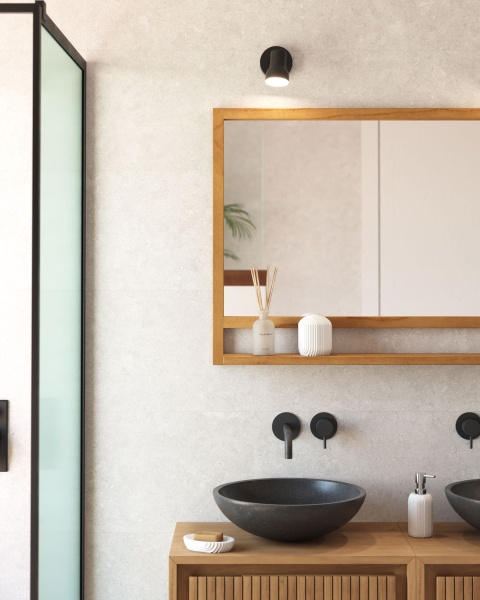 Зеркало Taciana из массива тика 60 x 70 см от интернет-магазина IDODOM.RU