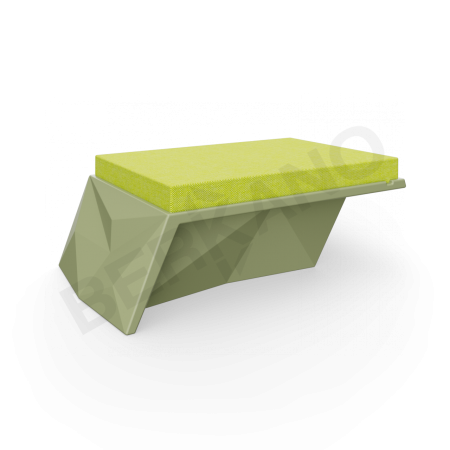 Угловой модуль Quaro с подушками Olive green, Green